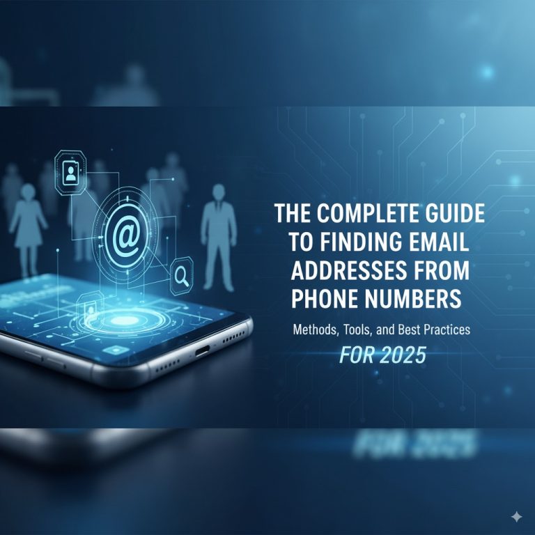 The Complete Guide to Finding Email Addresses from Phone Numbers: Methods, Tools, and Best Practices for 2025