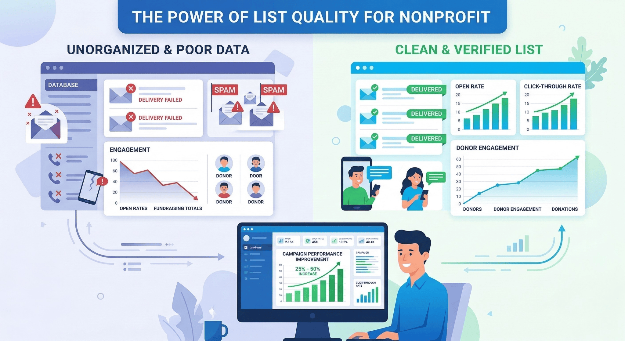 power of list quality for nonprofit